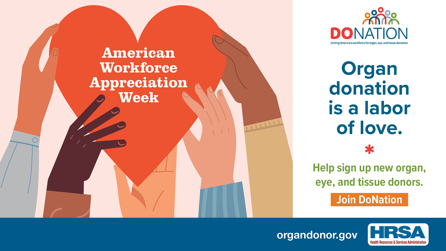 American Workforce Appreciation Organdonor gov american-workforce-appreciation-organdonor-gov