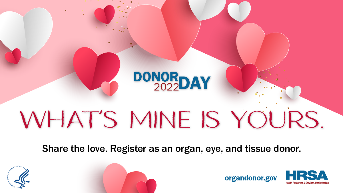 Celebrate Donors on National Donor Day organdonor.gov