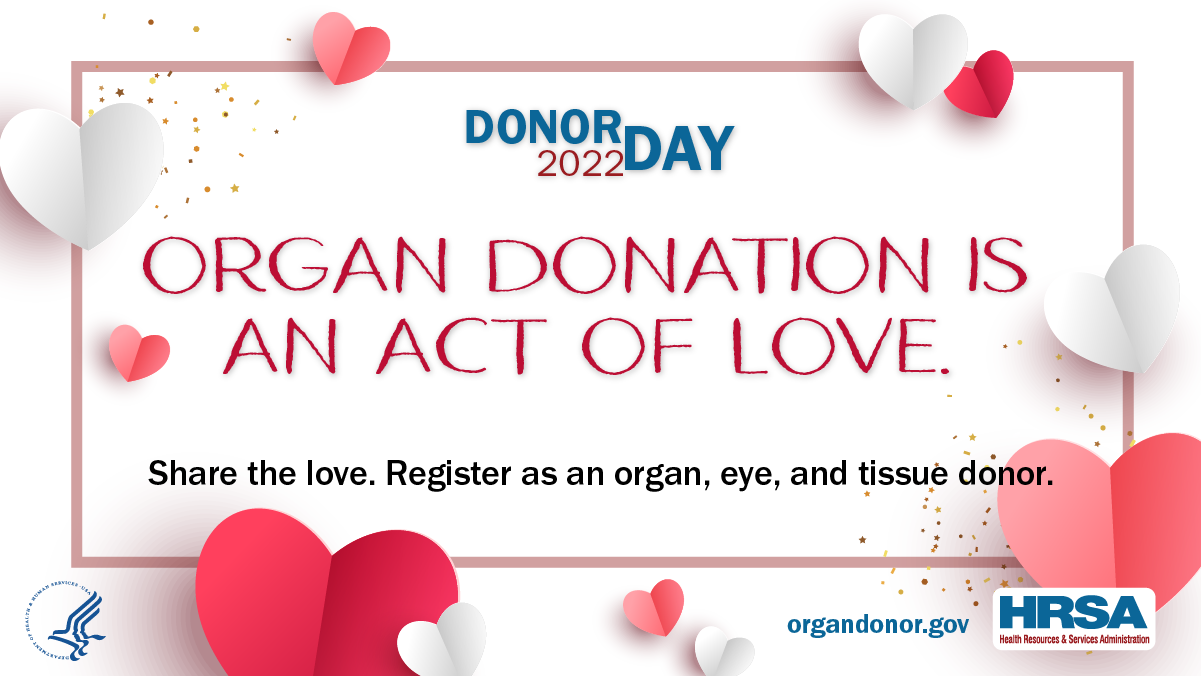 Celebrate Donors on National Donor Day organdonor.gov