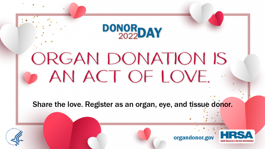 Organ Donation is an act of love