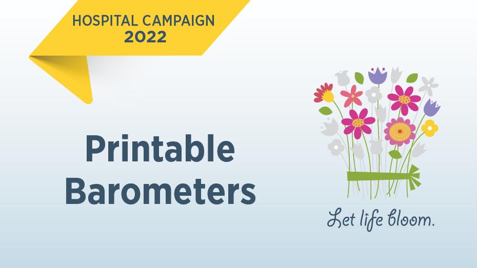 Chart Your Progress: Printable Barometers