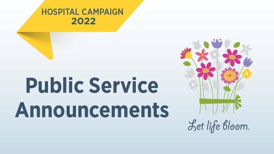 Spread the Word: Public Service Announcements